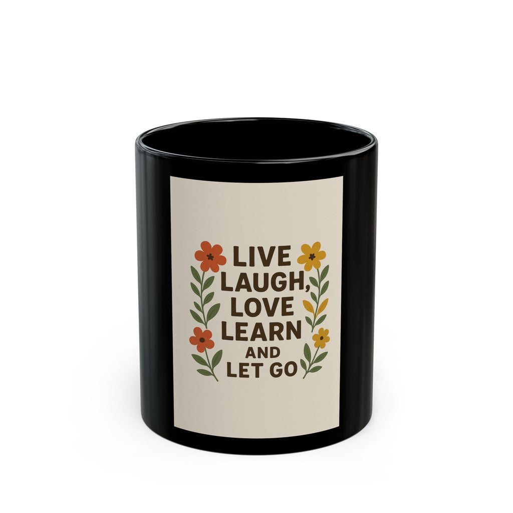 Floral Inspirational Quote Mug